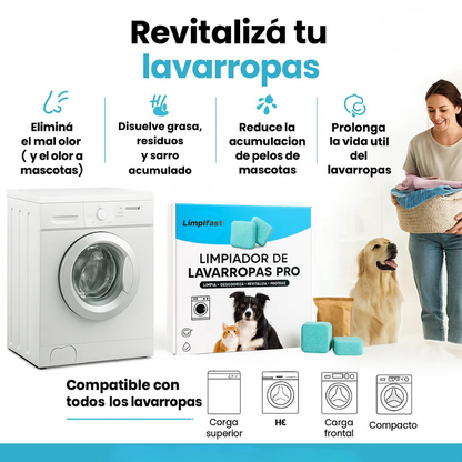 2x1 Pastillas para lavarropas (24u)