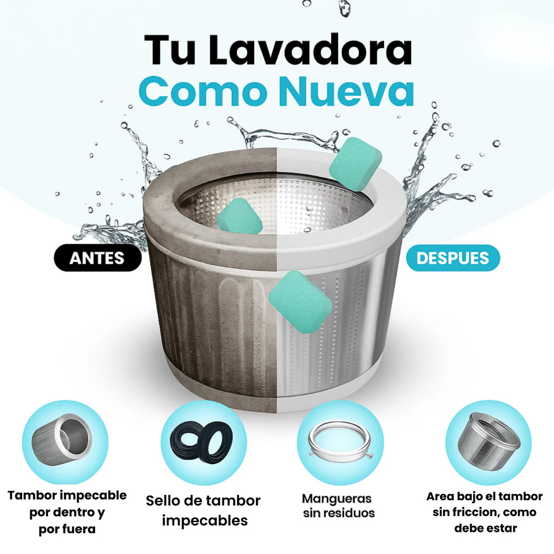 2x1 Pastillas para lavarropas (24u)