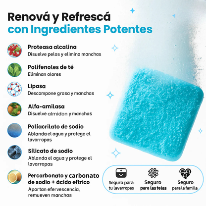2x1 Pastillas para lavarropas (24u)