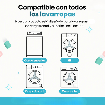 2x1 Pastillas para lavarropas (24u)