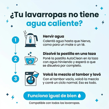 2x1 Pastillas para lavarropas (24u)